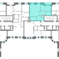 Квартира 78,7 м², 1-комнатная - изображение 3