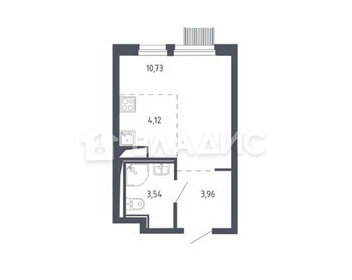 Квартира 22,5 м², студия - изображение 1