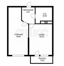 35,8 м², 1-комнатная квартира 4 000 000 ₽ - изображение 41