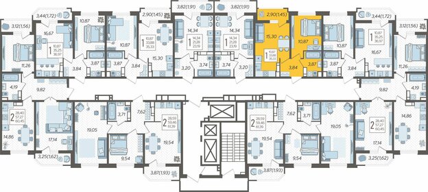 23 м², квартира-студия 4 500 000 ₽ - изображение 61