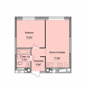 44,4 м², 2-комнатная квартира 1 989 000 ₽ - изображение 73