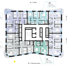 Квартира 81,3 м², 2-комнатная - изображение 2