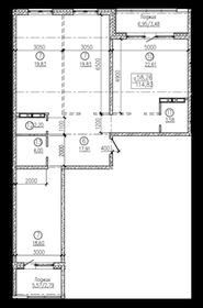 Квартира 110 м², 3-комнатная - изображение 1