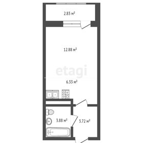 Квартира 28,2 м², студия - изображение 1