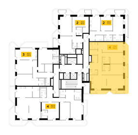 184,5 м², 4-комнатные апартаменты 70 000 000 ₽ - изображение 77