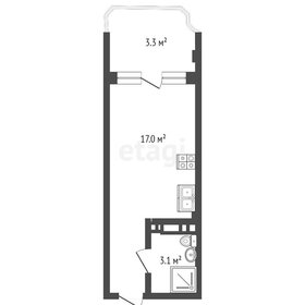 Квартира 23,4 м², студия - изображение 2