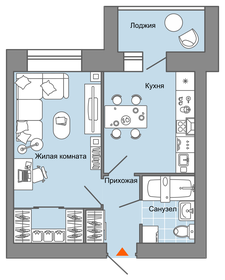 57 м², 3-комнатная квартира 7 430 280 ₽ - изображение 1