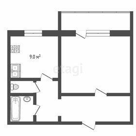 Квартира 42 м², 1-комнатная - изображение 5