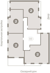 83,2 м², 2-комнатная квартира 11 510 000 ₽ - изображение 2