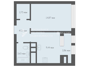 Квартира 37,6 м², 1-комнатная - изображение 1