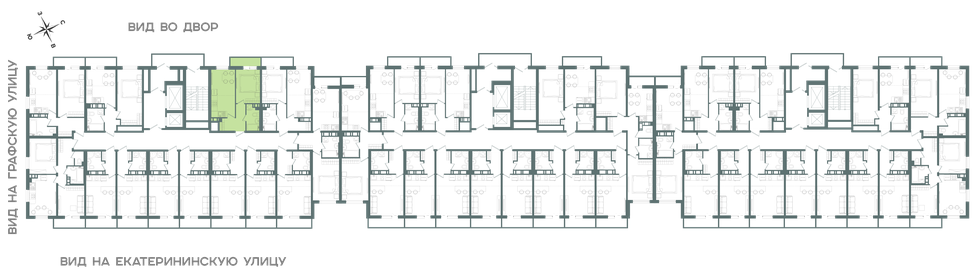 26,3 м², квартира-студия 5 470 400 ₽ - изображение 25