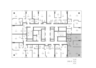 Квартира 81,5 м², 2-комнатная - изображение 3