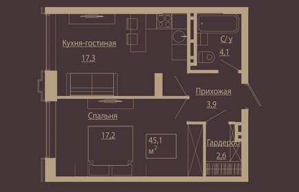 47,3 м², 2-комнатная квартира 6 498 000 ₽ - изображение 128