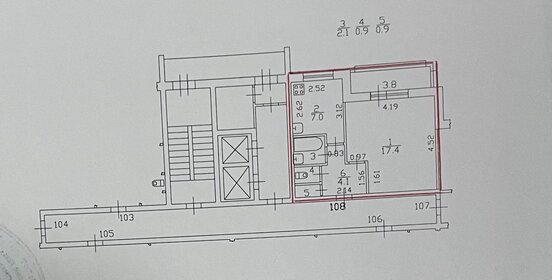 30,7 м², 1-комнатная квартира 5 350 000 ₽ - изображение 68