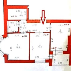 Квартира 58,6 м², 2-комнатная - изображение 1