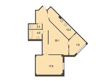 71,1 м², 2-комнатная квартира 13 500 000 ₽ - изображение 32