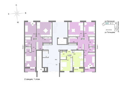 40 м², 1-комнатная квартира 7 200 000 ₽ - изображение 51