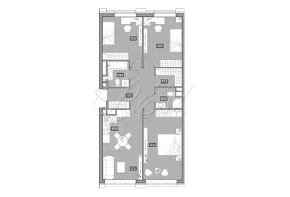 Квартира 89 м², 4-комнатная - изображение 1