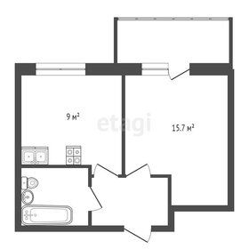 25,1 м², 1-комнатная квартира 8 500 000 ₽ - изображение 17