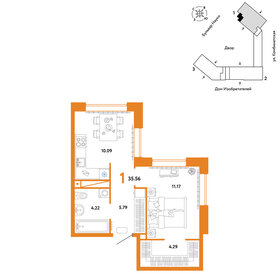 30 м², 1-комнатная квартира 2 550 000 ₽ - изображение 107