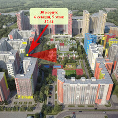 Квартира 37,6 м², 1-комнатная - изображение 4