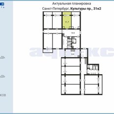 11,7 м², комната - изображение 2