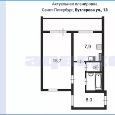 Квартира 35,6 м², 1-комнатная - изображение 2