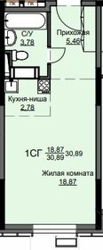 30,6 м², квартира-студия 4 738 350 ₽ - изображение 11