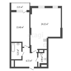 52,4 м², 1-комнатная квартира 5 800 000 ₽ - изображение 70