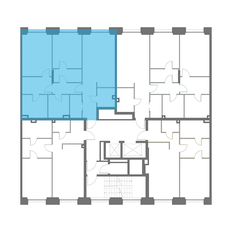 Квартира 105,7 м², 3-комнатная - изображение 2