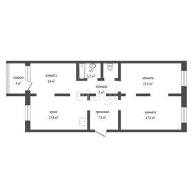 Квартира 85,1 м², 4-комнатная - изображение 2