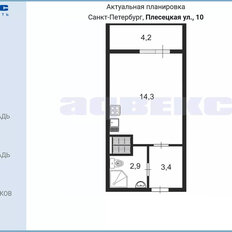 Квартира 20,6 м², студия - изображение 2