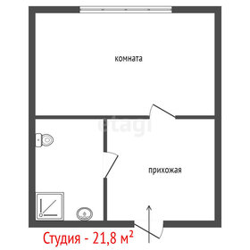 Квартира 21,8 м², студия - изображение 2