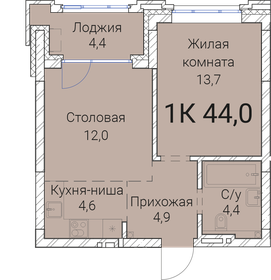 50,4 м², апартаменты-студия 7 200 000 ₽ - изображение 71