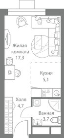 31 м², квартира-студия 10 700 000 ₽ - изображение 19