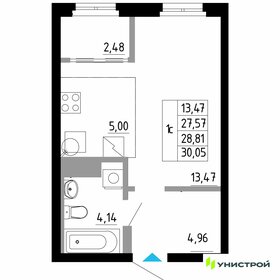 22,6 м², квартира-студия 2 997 000 ₽ - изображение 69