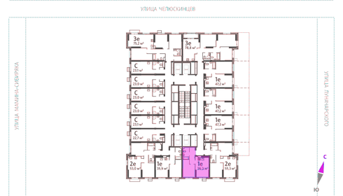 35,7 м², 1-комнатная квартира 7 500 000 ₽ - изображение 18