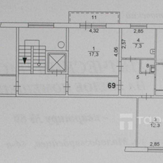 Квартира 60,7 м², 3-комнатная - изображение 2