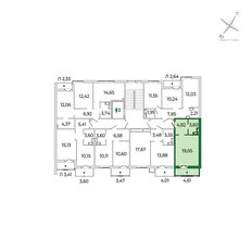 Квартира 27,3 м², студия - изображение 3