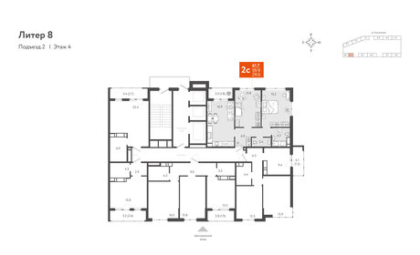 Квартира 31,1 м², студия - изображение 2