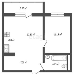 Квартира 45 м², 1-комнатная - изображение 1