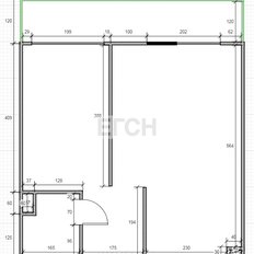 Квартира 35,1 м², 1-комнатная - изображение 2