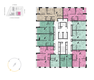 19,5 м², квартира-студия 2 560 000 ₽ - изображение 136