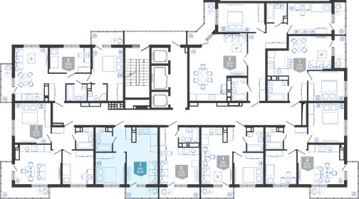 37,3 м², 1-комнатная квартира 8 190 000 ₽ - изображение 25