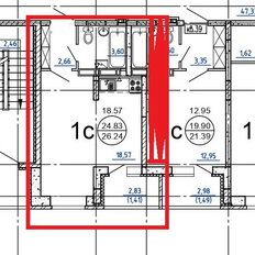 Квартира 26,2 м², студия - изображение 2