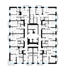 Квартира 44,7 м², 1-комнатная - изображение 2