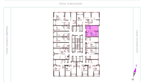 40 м², 2-комнатная квартира 5 150 000 ₽ - изображение 101