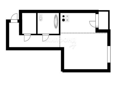 Квартира 48,7 м², студия - изображение 1