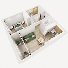 Квартира 41,1 м², 1-комнатная - изображение 5