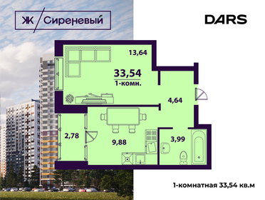 36,4 м², 1-комнатная квартира 2 913 600 ₽ - изображение 15